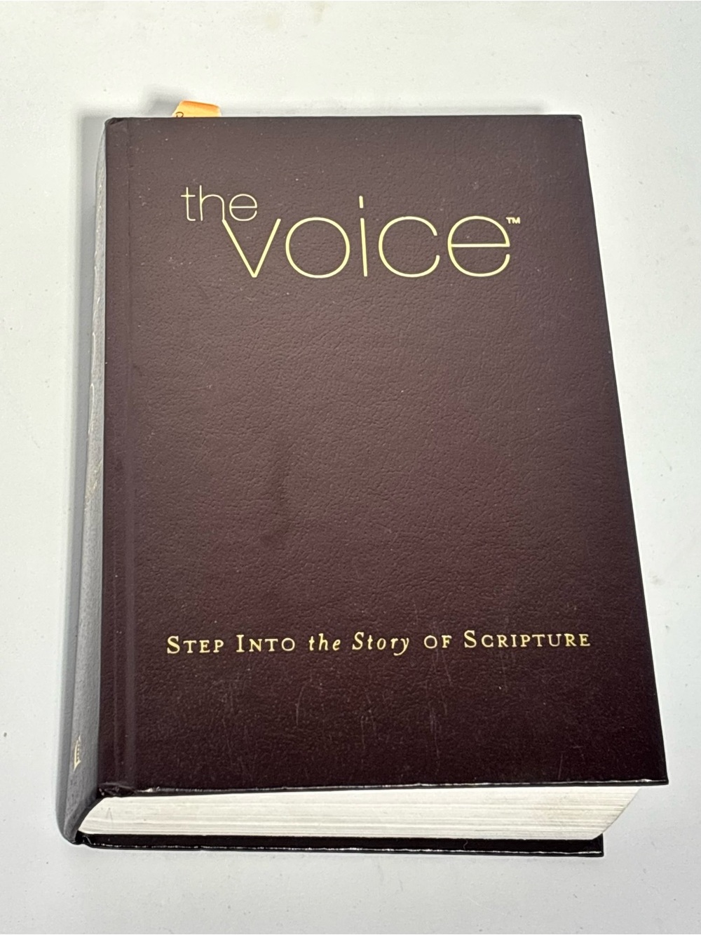 The Voice - Step Into the Story of Scripture Hardcover-Good preowned condition